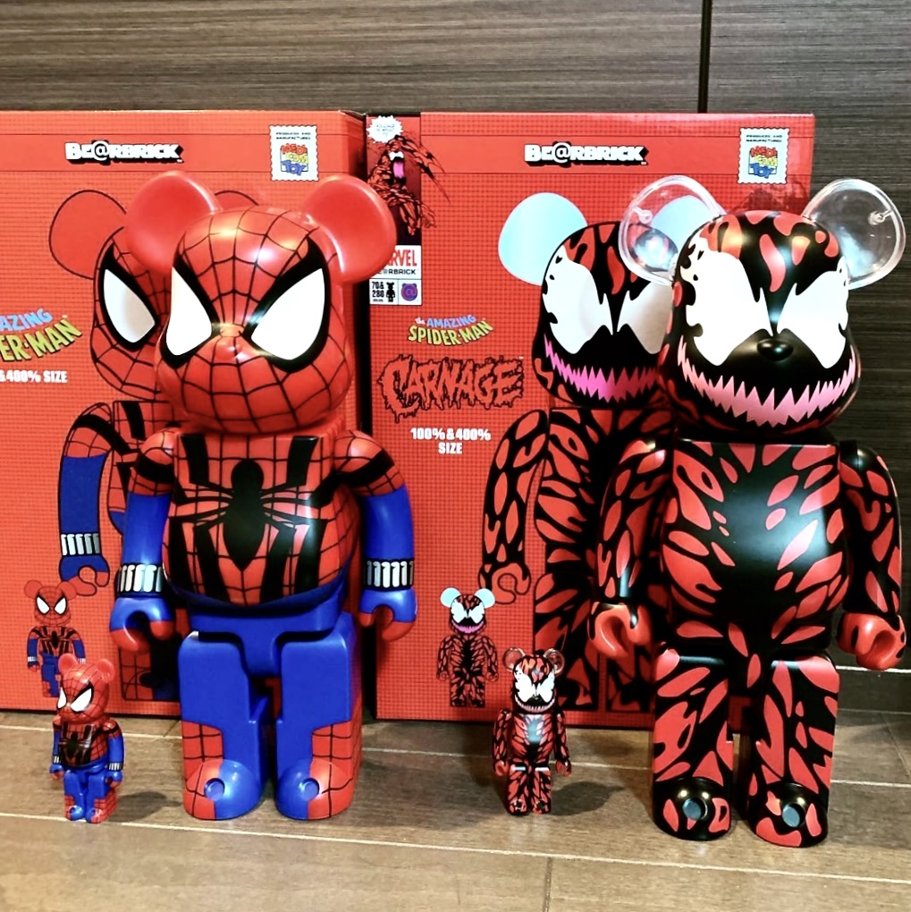 BE@RBRICK SPIDER-MAN(BEN REILLY) CARNAGE